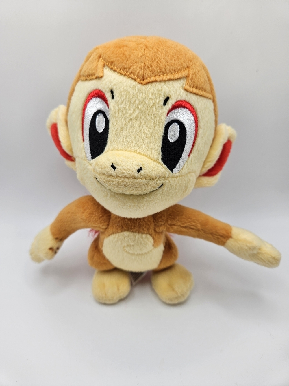 Pokemon Chimchar 8" Plush Stuffed Animal Toy TOMY 2015